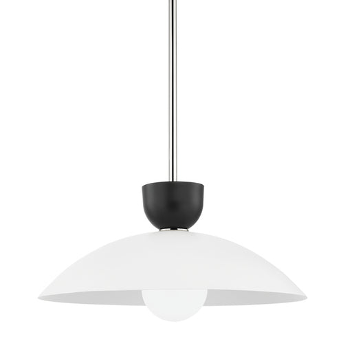 H481701L-PN - Whitley 1-Light Pendant in Polished Nickel by Mitzi