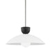 H481701L-PN - Whitley 1-Light Pendant in Polished Nickel by Mitzi