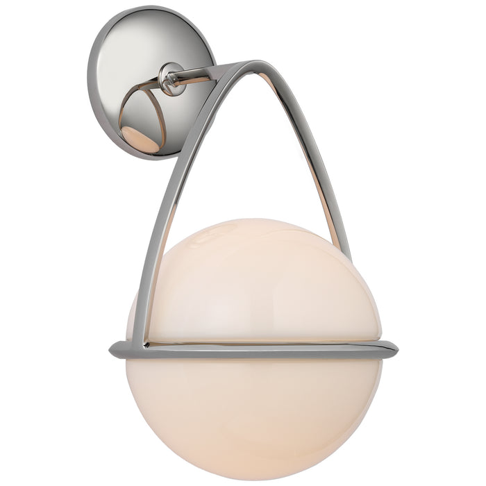 Lisette LED Wall Sconce in Polished Nickel