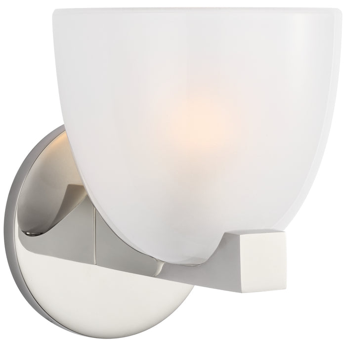 Carola LED Wall Sconce in Polished Nickel