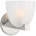 Carola LED Wall Sconce in Polished Nickel