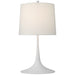 Oscar LED Table Lamp in Plaster White