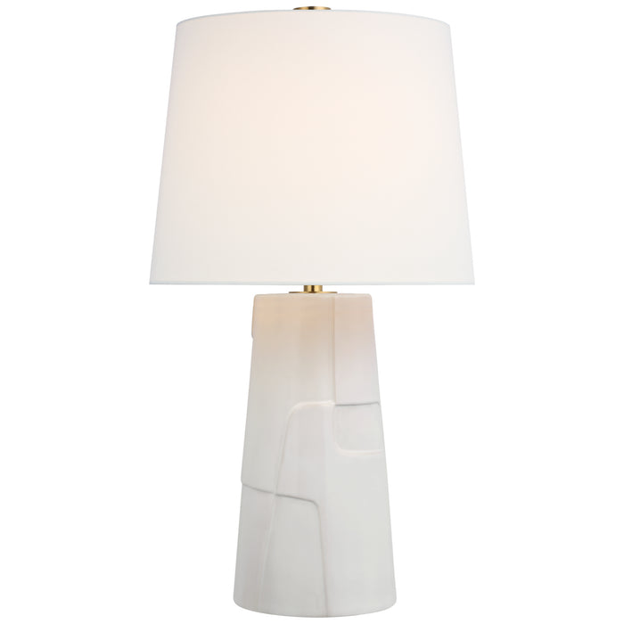 Braque LED Table Lamp in Mixed White