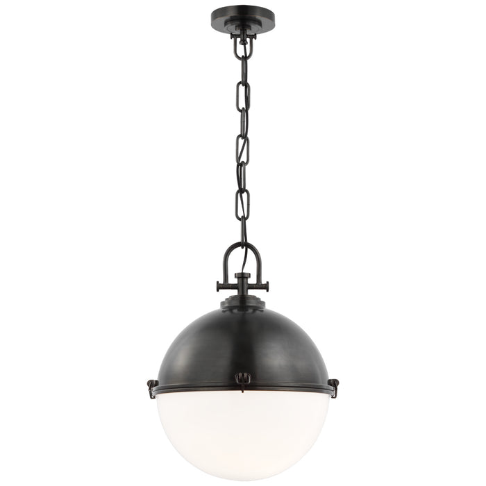 Adrian LED Pendant in Bronze