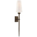 Iberia One Light Wall Sconce in Antique Bronze Leaf