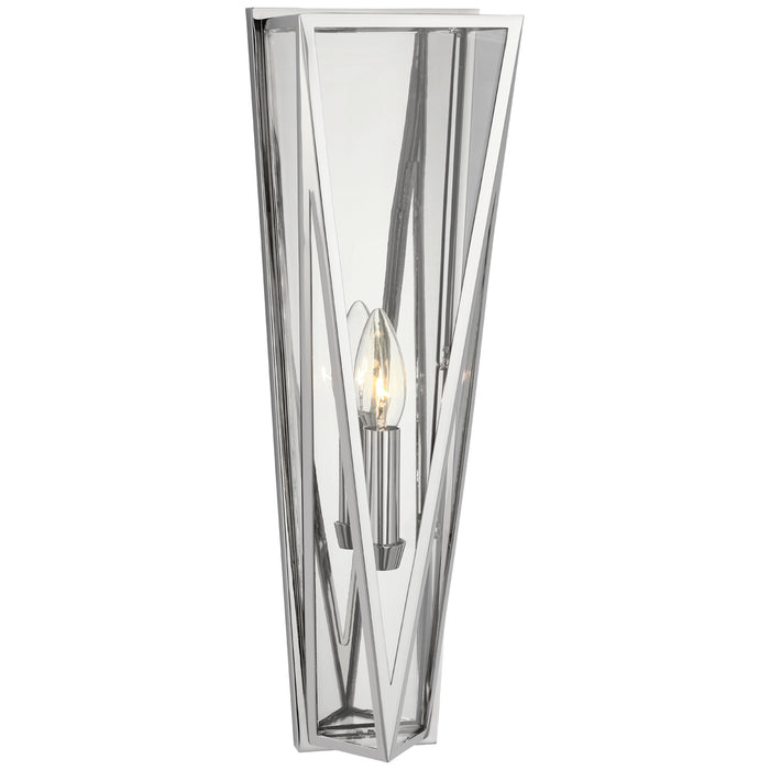 Lorino LED Wall Sconce in Polished Nickel