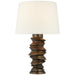 Karissa LED Table Lamp in Antique Bronze Leaf