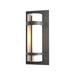 Banded Outdoor Sconce in Coastal Natural Iron - 305893-SKT-20-GG0034 by Hubbardton Forge