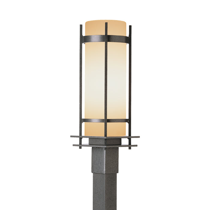 Banded Outdoor Post Light in Coastal Natural Iron - 345895-SKT-20-GG0040 by Hubbardton Forge