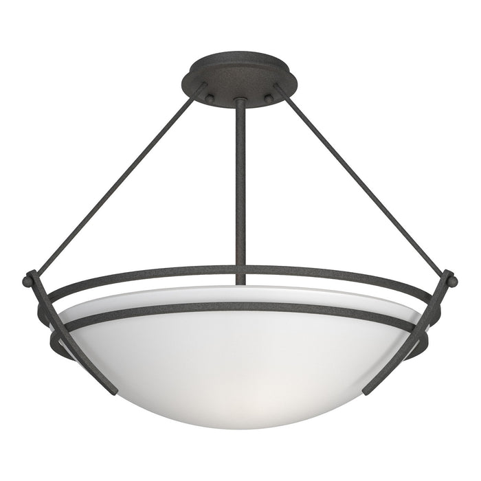 Presidio Tryne Semi-Flush in Natural Iron - 124432-SKT-20-GG0020 by Hubbardton Forge