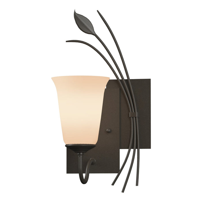 Forged Leaf (Right Side) Sconce in Dark Smoke - 205122-SKT-RGT-07-GG0035 by Hubbardton Forge