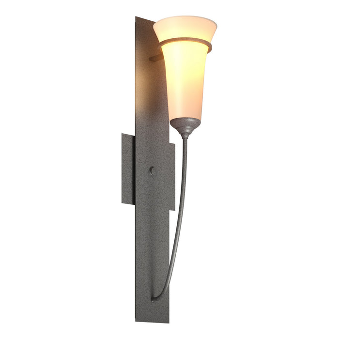 Banded Wall Torch Sconce in Natural Iron - 206251-SKT-20-GG0068 by Hubbardton Forge