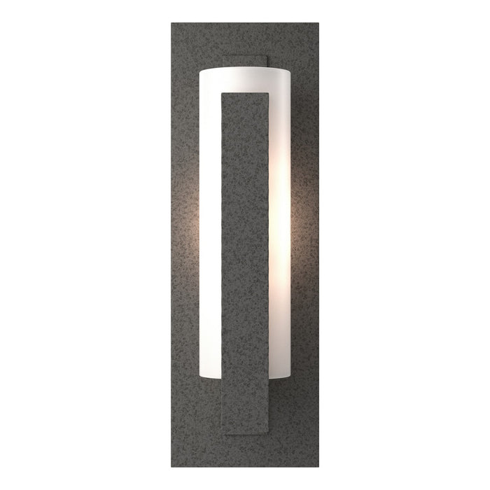 Forged Vertical Bar Sconce - Steel Backplate in Natural Iron - 217185-SKT-20-GG0065 by Hubbardton Forge