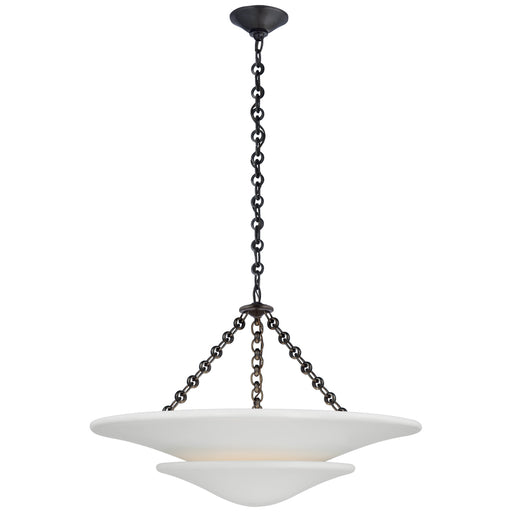 Mollino LED Chandelier in Bronze