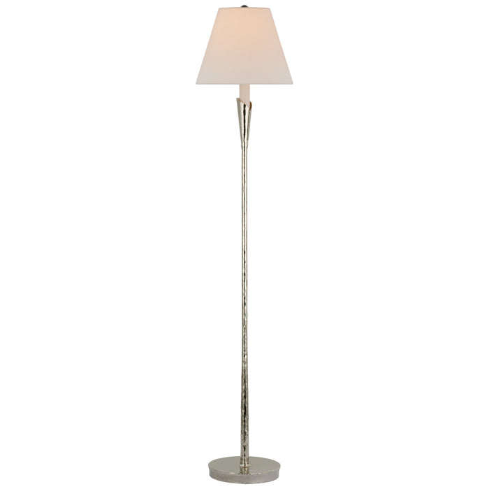 Aiden LED Floor Lamp in Polished Nickel