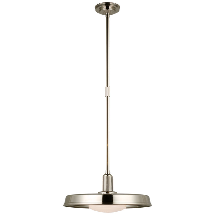 Ruhlmann LED Pendant in Polished Nickel