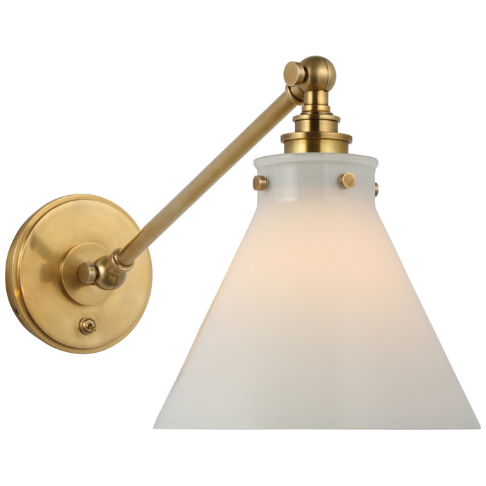 Parkington LED Wall Sconce in Antique-Burnished Brass