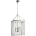 Rossi LED Lantern in Polished Nickel