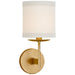 Walker One Light Wall Sconce in Gild