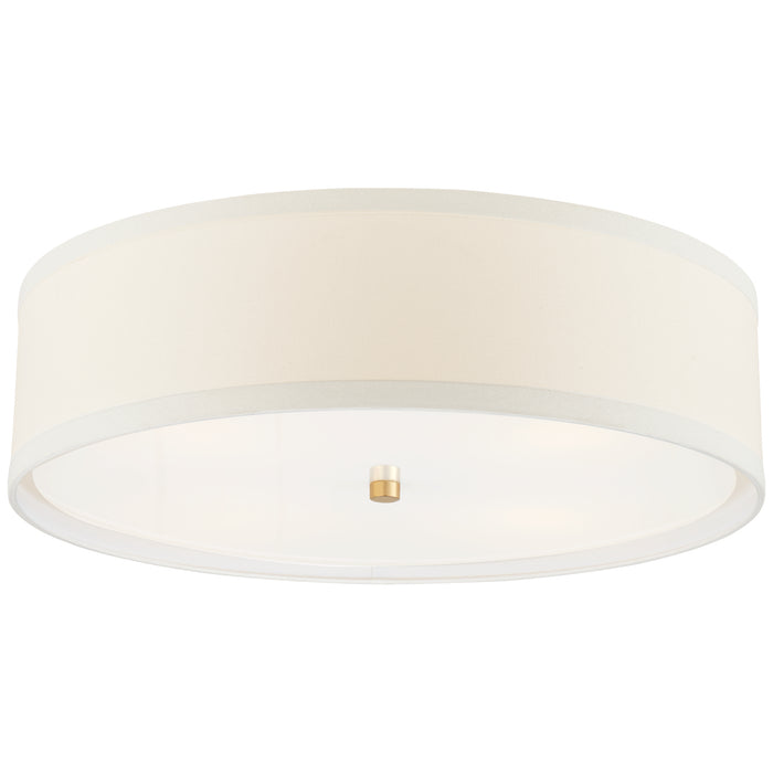 Walker Four Light Flush Mount in Gild