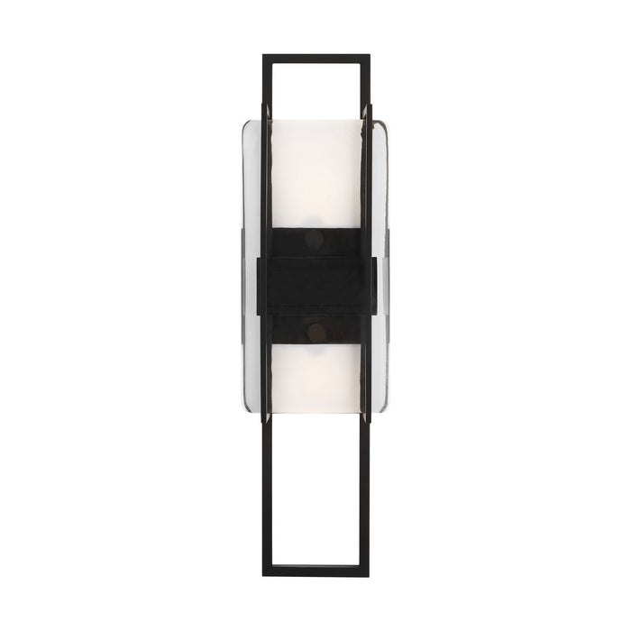 Duelle LED Wall Sconce in Nightshade Black