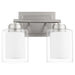 582-2-65 - Soft Contemporary Vanity in Satin Nickel by Quorum