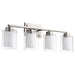 582-4-65 - Soft Contemporary Vanity in Satin Nickel by Quorum