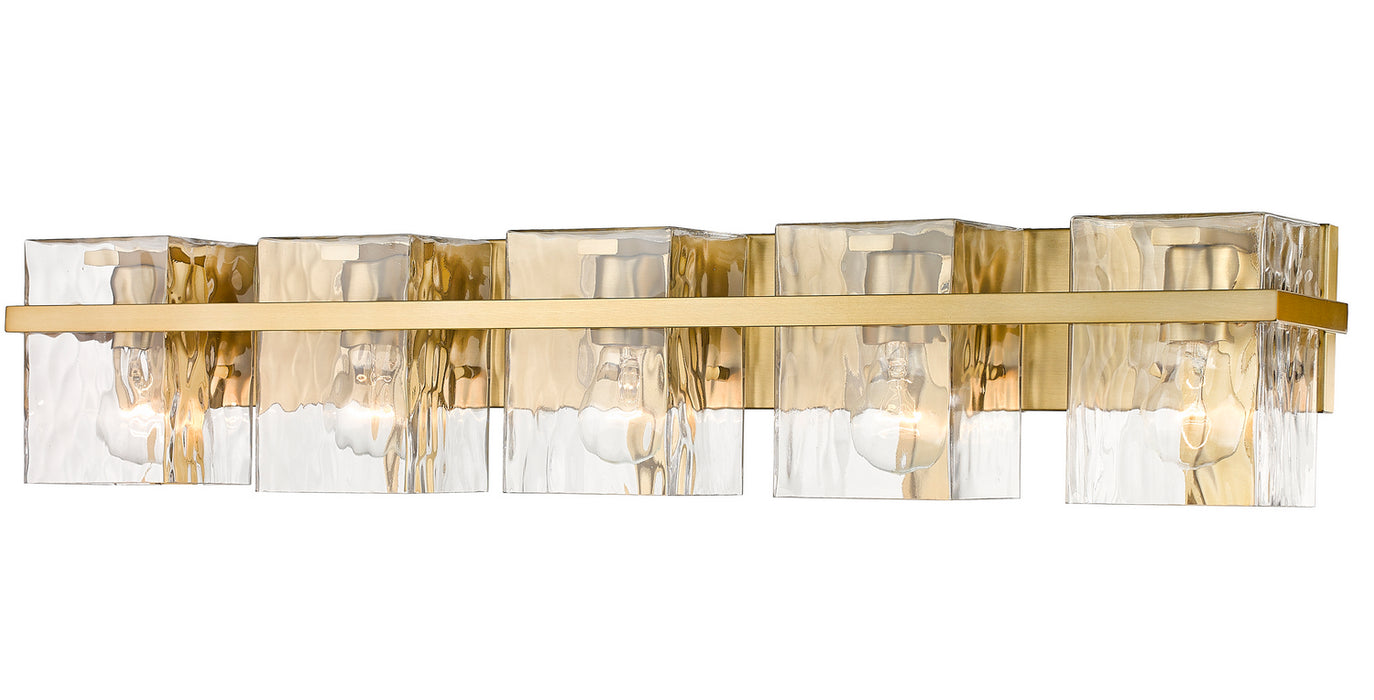 1938-5V-MGLD - Bennington 5-Light Vanity in Modern Gold by Z-Lite Lighting