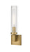 3031-1S-RB - Beau 1-Light Wall Sconce in Rubbed Brass by Z-Lite Lighting