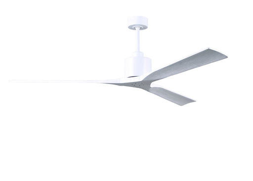 NKXL-MWH-MWH-72 - Nan XL 72" Ceiling Fan in Matte White by Matthews Fan Company