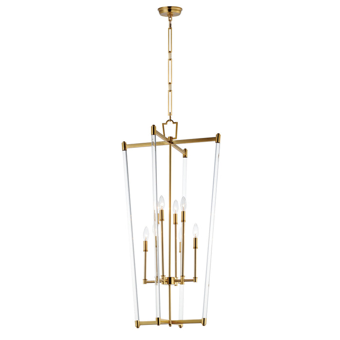 16102CLHR - Lucent Eight Light Pendant by Maxim Lighting