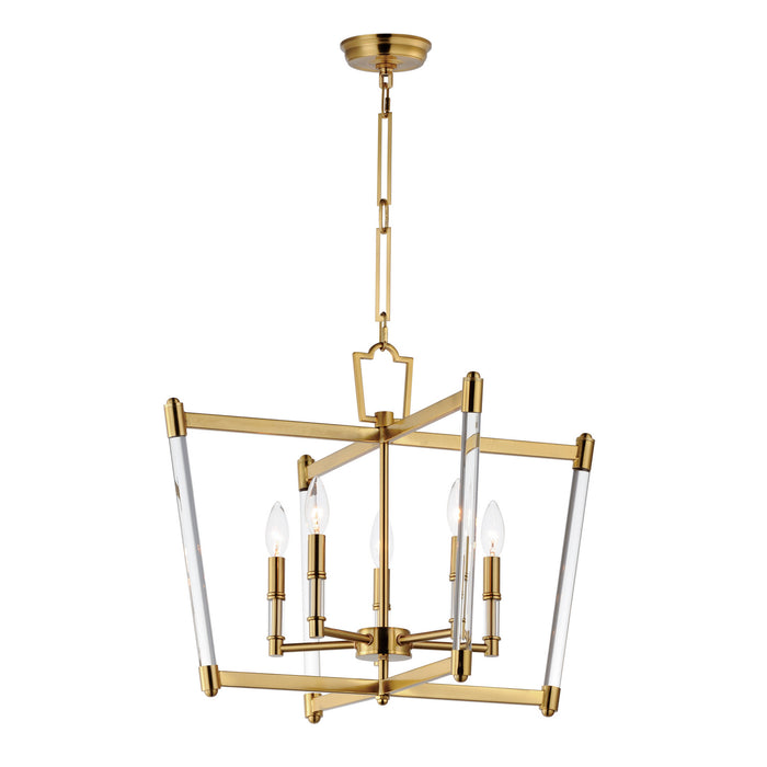 16103CLHR - Lucent Five Light Chandelier by Maxim Lighting