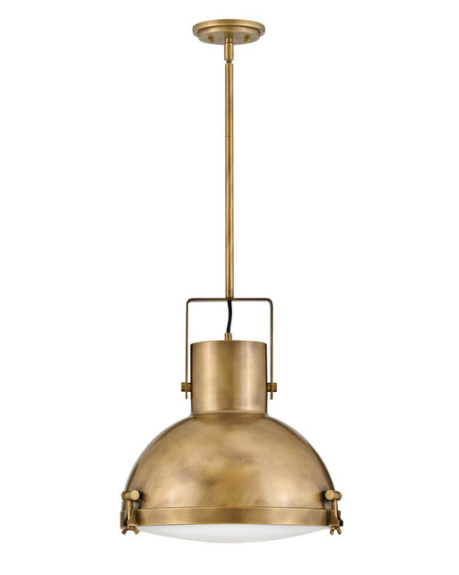 49065HB-HB - Nautique 1-Light Pendant in Heritage Brass by Hinkley Lighting