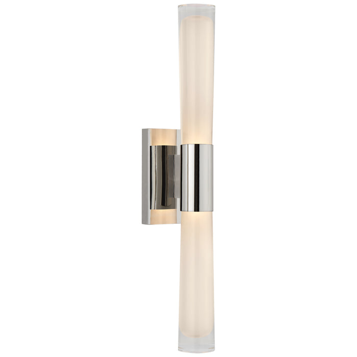 Brenta LED Wall Sconce in Polished Nickel