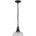 Layton LED Pendant in Bronze