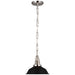 Layton LED Pendant in Polished Nickel