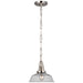 Layton LED Pendant in Polished Nickel