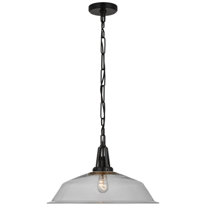 Layton LED Pendant in Bronze