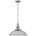 Layton LED Pendant in Polished Nickel