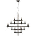 Sonnet LED Chandelier in Bronze