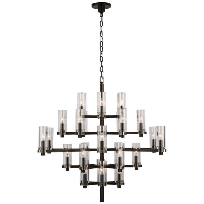 Sonnet LED Chandelier in Bronze