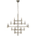 Sonnet LED Chandelier in Polished Nickel