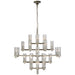 Sonnet LED Chandelier in Polished Nickel