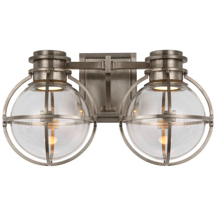 Gracie LED Wall Sconce in Antique Nickel