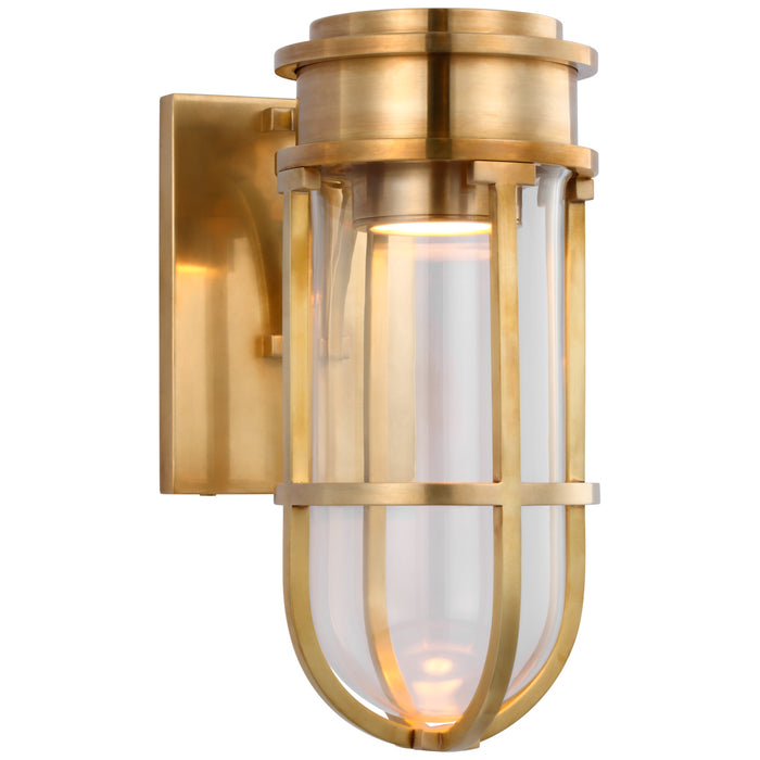 Gracie LED Wall Sconce in Antique-Burnished Brass