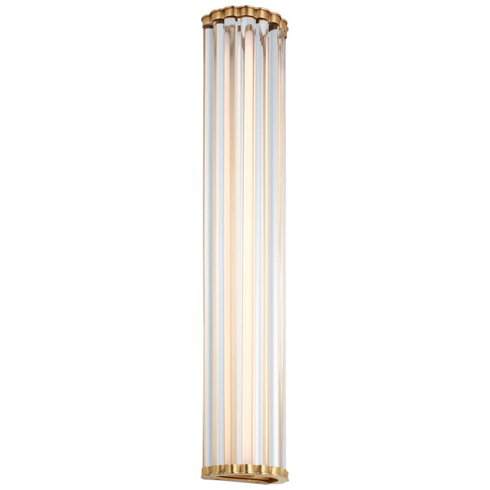 Kean LED Wall Sconce in Antique-Burnished Brass