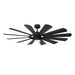 Wynd Mill 65" Ceiling Fan in Matte Black