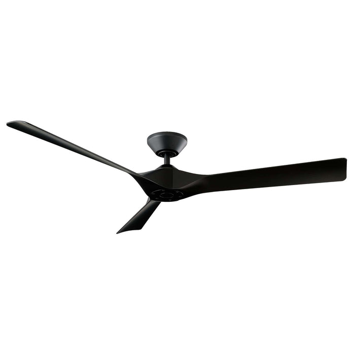 Torque 58" Ceiling Fan in Matte Black