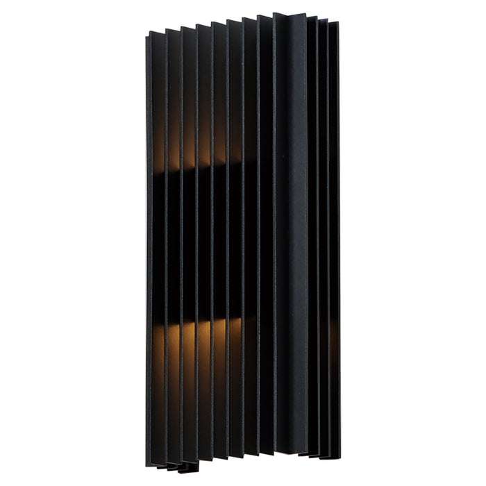 E30116-BK - Rampart LED Outdoor Wall Sconce in Black by ET2
