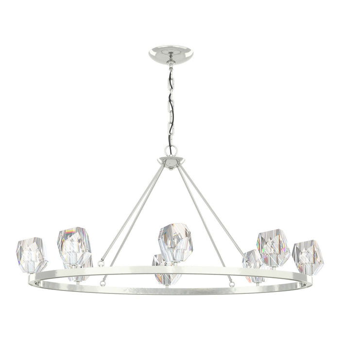 Gatsby 8-Light Chandelier in Sterling - 105021-SKT-85-CR by Hubbardton Forge